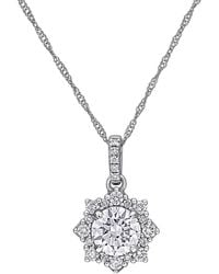 Created Forever - 14K 0.85 Ct. Tw. Lab-Grown Diamond Pendant - Lyst