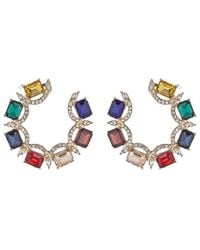 Eye Candy LA - Rainbow Loop Earrings - Lyst