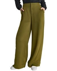 DKNY - Wide Leg Pant - Lyst