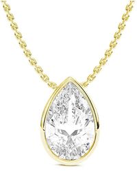 Amairah - 14K 5.00 Ct. Tw. Lab-Grown Diamond Solitaire Pendant Necklace - Lyst
