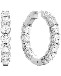 Lab Grown Diamonds - 14K 2.00 Ct. Tw. Lab-Grown Diamond Earrings - Lyst