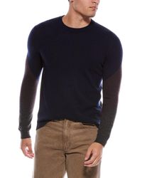 Autumn Cashmere - Colorblock Cashmere Crewneck Sweater - Lyst