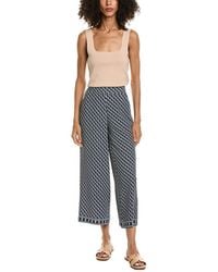 Max Studio - Wide Leg Pull-On Crop Pant - Lyst