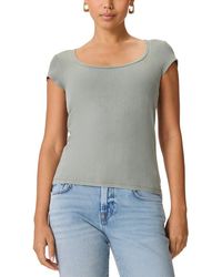 Splendid - Fitted Scoop T-Shirt - Lyst