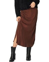 Bella Dahl - Bias Maxi Skirt - Lyst