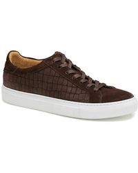 Johnston & Murphy - Jake Lace To Toe Leather Sneaker - Lyst