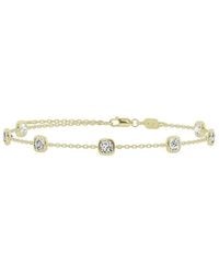 Lab Grown Diamonds - 14K 1.50 Ct. Tw. Lab-Grown Diamond Tennis Bracelet - Lyst