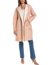 Lafayette 148 New York - Wool & Silk Reversible Coat - Lyst