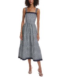 Cece - Tank Square Neck Tiered Maxi Dress - Lyst