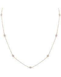 Diamond Select Cuts - 14K Rose 1.00 Ct. Tw. Diamond Necklace - Lyst