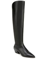 Franco Sarto - Gwyn Wide Calf Leather Boot - Lyst