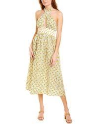 Ash - Mira Halter Maxi Dress - Lyst