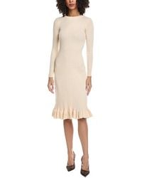 Madison Miles - Knit Midi Dress - Lyst