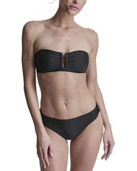 DKNY - Shirred Bikini Set - Lyst