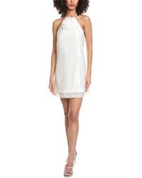 Toccin - Micky Halter Tie Neck Shift Dress - Lyst
