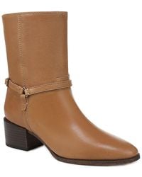 Franco Sarto - L-Kian Leather Bootie - Lyst