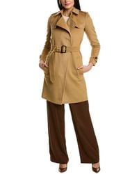 Burberry - Wool & Cashmere-blend Trench Coat - Lyst