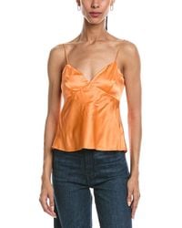 Susana Monaco - Silk Tie Back Top - Lyst