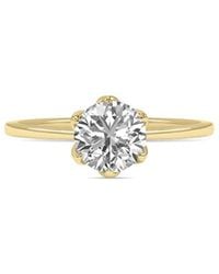 Lab Grown Diamonds - 14K 1.00 Ct. Tw. Lab-Grown Diamond Solitaire Ring - Lyst