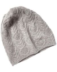 Portolano - Slouchy Wool & Cashmere-Blend Beanie - Lyst