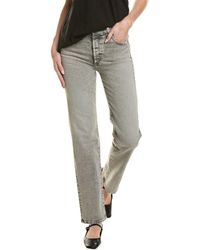 AG Jeans - Alexxis High-rise Vintage Fit Straight Leg Jean - Lyst