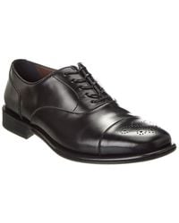 Ferragamo - Maxime Appaloosa Leather Dress Shoe - Lyst