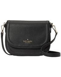 Kate Spade - Blake Pebbled Leather Saddle Bag - Lyst