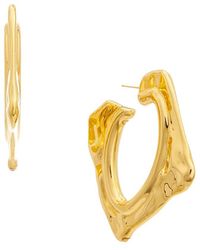Oscar de la Renta - Large Abstract Earrings - Lyst