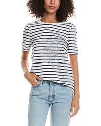 Tommy Bahama - Palms Stripe Lux T-Shirt - Lyst