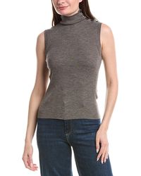 BOSS - Fermesi Wool Tank Sweater - Lyst