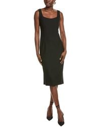 BOSS - Dalepha Midi Dress - Lyst