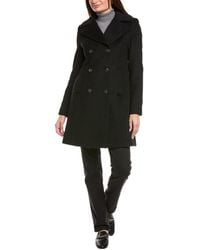 Fleurette - Tailored Double-Breasted Wool-Blend Coat - Lyst