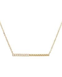 Diamond Select Cuts - 0.05 Ct. Tw. Diamond 14K Necklace - Lyst