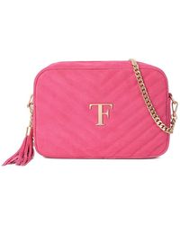 Tiffany & Fred Paris - Quilted Suede Camera Bag - Lyst