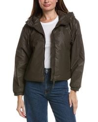 HUNTER - Leah Coated Cropped Rain Jacket - Lyst