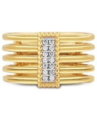Reiss - 14K 0.08 Ct. Tw. Diamond Ring - Lyst