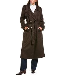NVLT - Maxi Length Trench Coat - Lyst