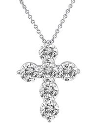Diana M. Jewels Fine Jewellery 18k 1.45 Ct. Tw. Diamond Necklace - White