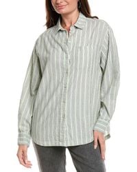 Michael Stars - Beau Oversized Button Shirt - Lyst