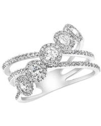 Diana M. Jewels - Fine Jewelry 18K Two-Tone 1.16 Ct. Tw. Diamond Ring - Lyst