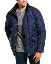 cole haan quilted coat