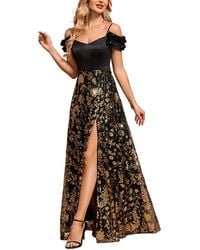 Luna Tuccini - Embellished Maxi Dress - Lyst