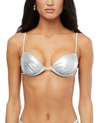 WeWoreWhat - Ruched Underwire Top - Lyst