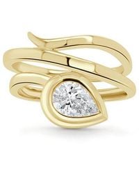 Sabrina Designs Lab Grown Diamonds - Sabrina Designs 14K 0.80 Ct. Tw. Lab-Grown Diamond Wrap Ring - Lyst