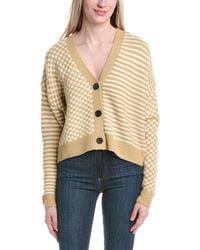 LaBiz - Dropped-Shoulder Wool-Blend Cardigan - Lyst