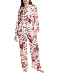 Rachel Parcell - 2Pc Satin Pajama Set - Lyst