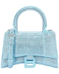 Balenciaga - Hourglass Xs Leather Top Handle Bag - Lyst
