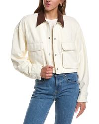 Free People - Martha Workwear Jacket - Lyst