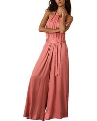 Reiss - Rosin Draped Occasion Jumpsuit - Lyst