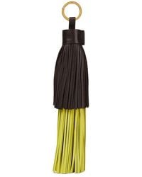 Bottega Veneta - Leather Keychain - Lyst